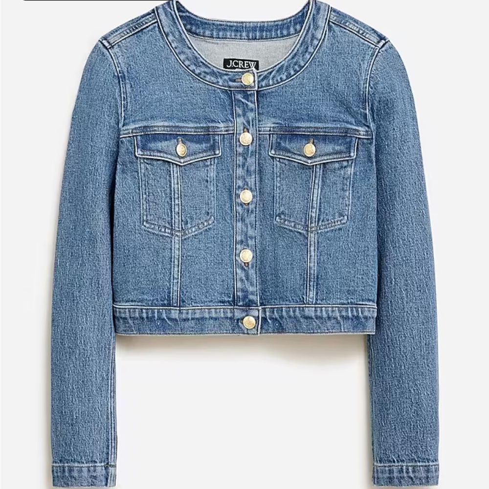 Jcrew Louisa patch-pocket lady jacket- NWT size 4